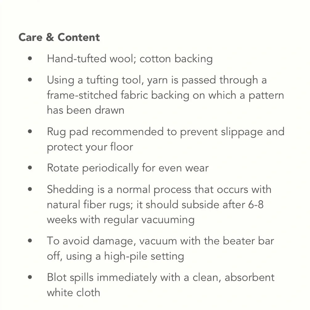๐ Hand Tufted Edith Rug - Picture 4 of 6